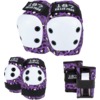 187 Killer Pads Pre-K Six Pack Staab Purple Knee, Elbow, Wrist Set - Pre-K