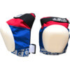 187 Killer Pads Pro Red / White / Blue Knee Pads - Small