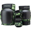 ProTec Skateboard Pads Junior 3 Pack Camo Knee, Elbow, & Wrist Pad Set - Youth Small