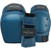ProTec Skateboard Pads Adult 3 Pack Open Back Blue Knee, Elbow, Wrist Set - Small