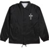 Dogtown Skateboards Cross Logo Black / White Windbreaker - Small