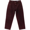 Spitfire Wheels Eternal Denim Red Overdye Men's Pants - 34