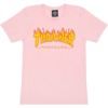 Thrasher Magazine Flame Logo Pink Women's T-Shirt - X-Small