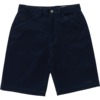 Krooked Skateboards Eyes Twill Navy Men's Shorts - 38