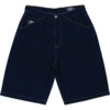 Real Skateboards Street Cleaner Denim Dark Wash Men's Shorts - 28