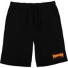 Thrasher Magazine Flame P.E Black Men's Shorts - Large