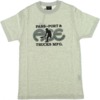 Ace Trucks MFG. Passport Hammertone Ash Men's Short Sleeve T-Shirt - X-Large