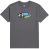 Alien Workshop Skateboards Alien Oval Grey Men's Short Sleeve T-Shirt - Small
