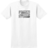 Anti Hero Skateboards Wheel of Anti Hero White Men's Short Sleeve T-Shirt - Small