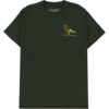 Anti Hero Skateboards Basic Pigeon Green / Yellow Men's Short Sleeve T-Shirt - Small