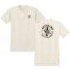 Anti Hero Skateboards Engineering Heather Cream / Black Men's Short Sleeve T-Shirt - Large