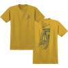 Anti Hero Skateboards Expressions Sun Heather Mustard Men's Short Sleeve T-Shirt - X-Large