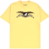 Anti Hero Skateboards Eagle Cornsilk Yellow / Black Men's Short Sleeve T-Shirt - Small