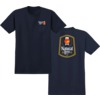 Anti Hero Skateboards Natty Revs Pocket Navy Men's Short Sleeve T-Shirt - Medium