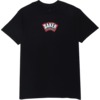 Baker Skateboards Arch Logo Black / Red Men's Short Sleeve T-Shirt - Large