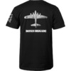Bones Brigade Skateboards Brigade Bomber Black Men's Short Sleeve T-Shirt - X-Large
