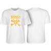 Bones Wheels Wheels Vato White Men's Short Sleeve T-Shirt - Medium