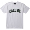 Call Me 917 Call Me White Men's Short Sleeve T-Shirt - X-Large
