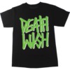 Deathwish Skateboards Deathstack Black / Green Men's Short Sleeve T-Shirt - Medium