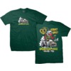 DGK Skateboards Kaido House Wide Open Forest Green Men's Short Sleeve T-Shirt - Medium