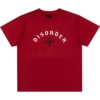 Disorder Skateboards Arch Logo Disorder Red Men's Short Sleeve T-Shirt - Small