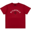 Disorder Skateboards Arch Logo Disorder Red Men's Short Sleeve T-Shirt - Medium