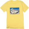 45RPM Vintage Skateboard Apparel Tom (Wally) Inouye Yellow Men's Short Sleeve T-Shirt - Small