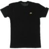 Habitat Skateboards Saber Tooth Embroidered Black Men's Short Sleeve T-Shirt - Small