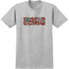 Krooked Skateboards Sweatpants Redux Heather Grey Men's Short Sleeve T-Shirt - Large