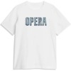 Opera Skateboards 3D White Men's Short Sleeve T-Shirt - X-Large