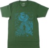 Opera Skateboards Slither Dark Green Men's Short Sleeve T-Shirt - Large