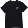 Pig Wheels Head Embroidered Men's Short Sleeve T-Shirt