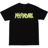 Piss Drunx Clothing Up In Lights Black Men's Short Sleeve T-Shirt - Medium