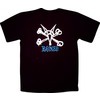 Powell Peralta Rat Bones Black Men's Short Sleeve T-Shirt - Small