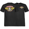 Powell Peralta Winged Ripper Black Men's Short Sleeve T-Shirt - Small