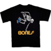 Powell Peralta Skateboard Skeleton Black Men's Short Sleeve T-Shirt - Large
