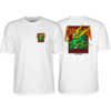 Powell Peralta Steve Caballero Street Dragon White Men's Short Sleeve T-Shirt - Small