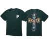 Primitive Skateboarding Guns N' Roses Cross Forest Green Men's Short Sleeve T-Shirt - Small