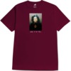 Primitive Skateboarding Kaya Burgundy Men's Short Sleeve T-Shirt - Small