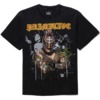Primitive Skateboarding Mysterio Heavyweight Black Men's Short Sleeve T-Shirt - Large
