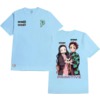 Primitive Skateboarding Nezuko Kamado Powder Blue Men's Short Sleeve T-Shirt - Small