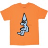 Quasi Skateboards Sitting Orange Men's Short Sleeve T-Shirt - X-Large