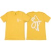 Sandlot Times Skateboards Staple Yellow Men's Short Sleeve T-Shirt - Medium