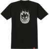 Spitfire Wheels Bighead Smoke Black / White Men's Short Sleeve T-Shirt - Small Spitfire Wheels Bighead Smoke Black / White Men's Short Sleeve T-Shirt - Small