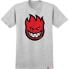 Spitfire Wheels Bighead Fill Ash / Red / Black / White Men's Short Sleeve T-Shirt - Medium