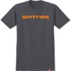 Spitfire Wheels Classic '87 Charcoal / Gold / Red Men's Short Sleeve T-Shirt - Small