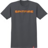 Spitfire Wheels Classic '87 Charcoal / Gold / Red Men's Short Sleeve T-Shirt - Large