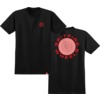 Spitfire Wheels Classic 87 Swirl Black / Red / White Men's Short Sleeve T-Shirt - Large