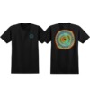 Spitfire Wheels Radioactive Classic Black Men's Short Sleeve T-Shirt - X-Large