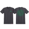 Spitfire Wheels Snake Classic Charcoal / Green / Black Men's Short Sleeve T-Shirt